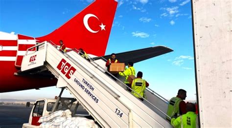 Türkiye’den Gazze’ye yardım uçağı yola çıkıyor
